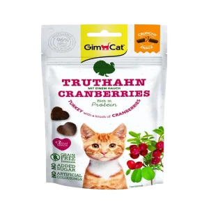 GimCat Crunchy Snack Kalkoen en Cranberry