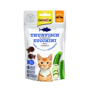 GimCat Crunchy Snack Tonijn en Courgette