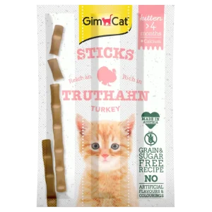 GimCat Kitten Sticks Kalkoen