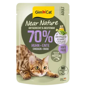 Gimcat Near Nature Kip en Eend 85 gram