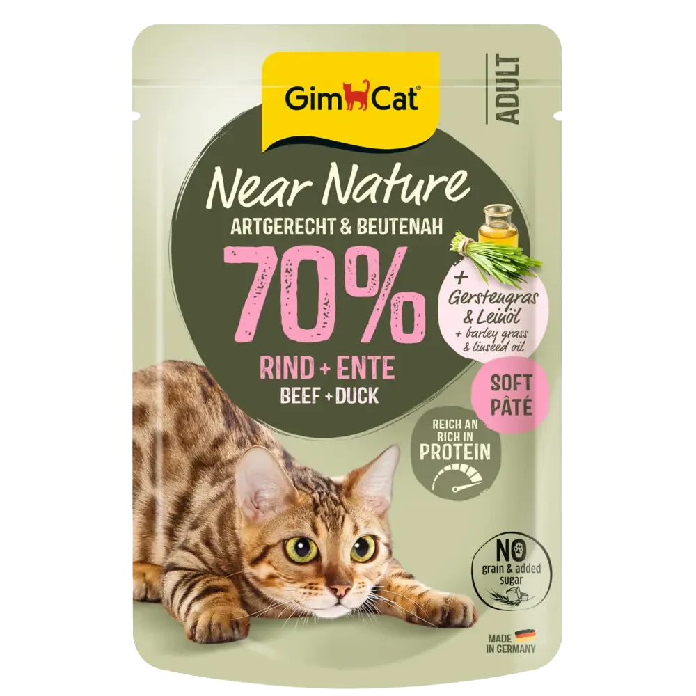 Gimcat Near Nature Rund en Eend 85 gram