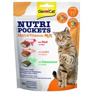 GimCat Nutri Pockets Malt-Vitamine Mix