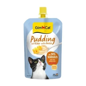 Gimcat Pudding Pouch voor Katten met Kaas - 100 gram