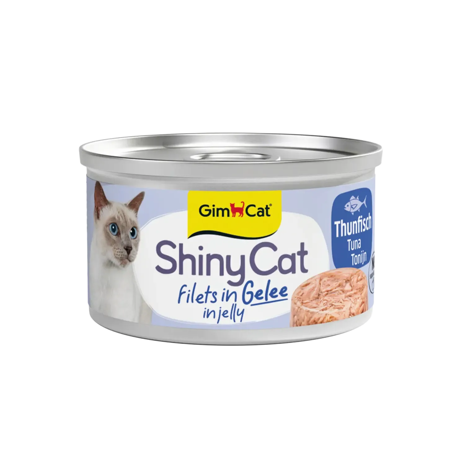 GimCat ShinyCat Filets in Jelly Tonijn 70 g