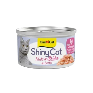 GimCat ShinyCat Jelly Kip & Garnalen 70 g
