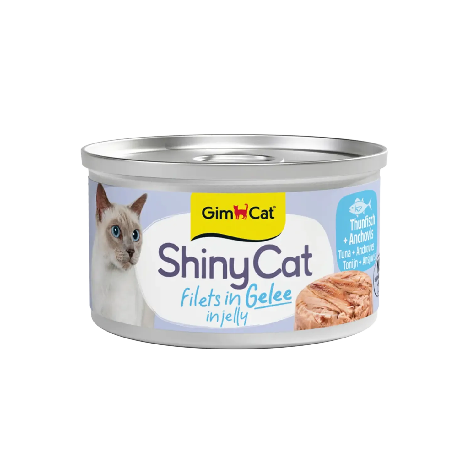 GimCat ShinyCat Tonijn & Ansjovis 70 g