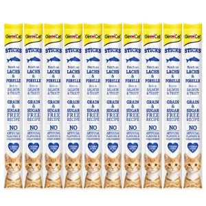 GimCat Sticks Zalm & Forel 10×5 g