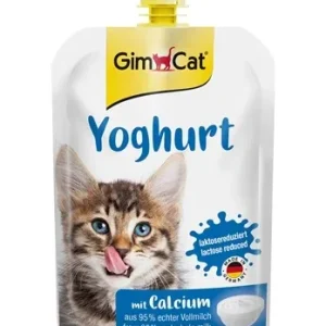 Gimcat Yoghurt Pouch Voor Katten 150 Gr