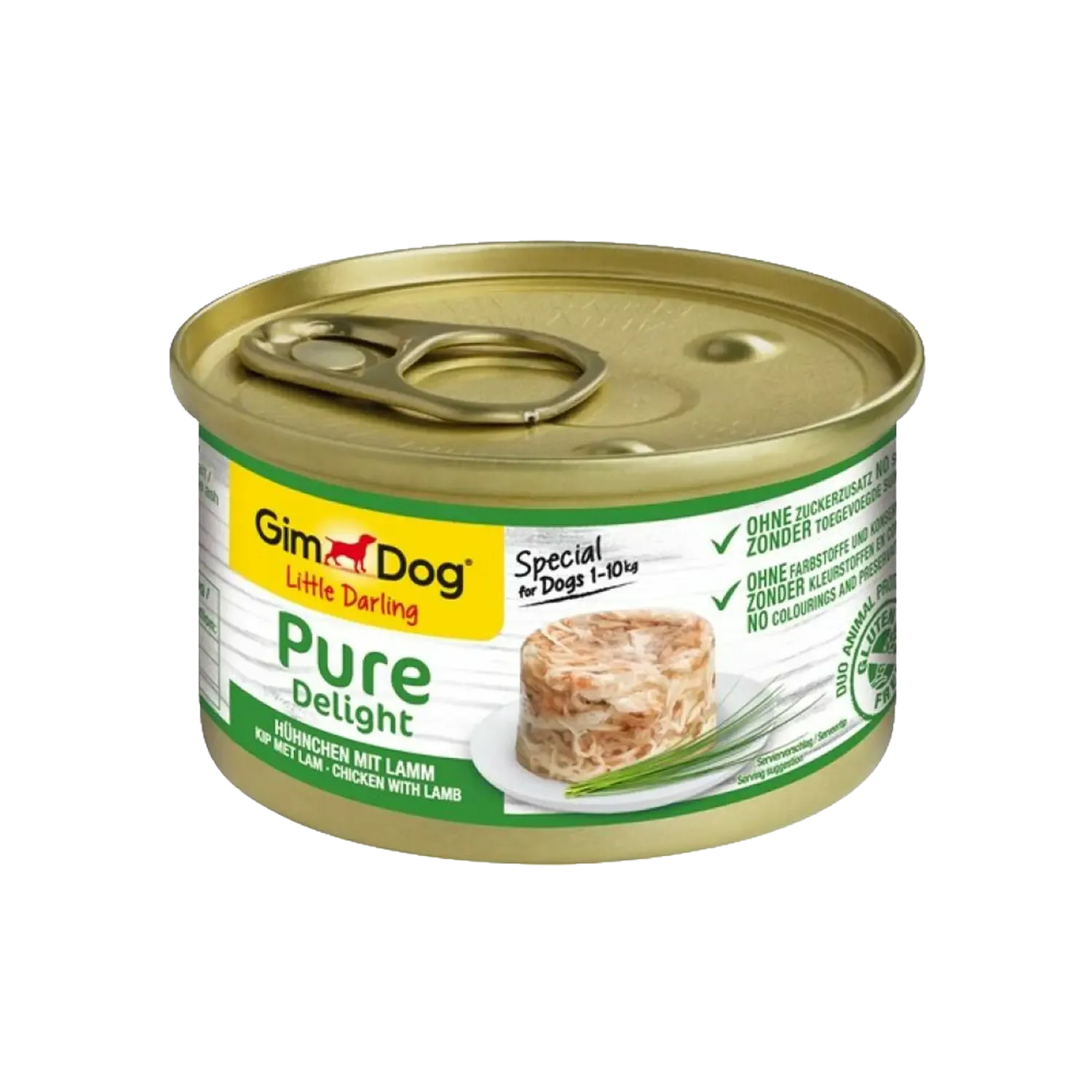 GimDog Pure Delight Kip en Lam 85 g
