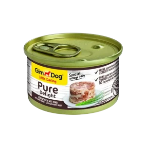 GimDog Pure Delight Kip en Rund 85 g
