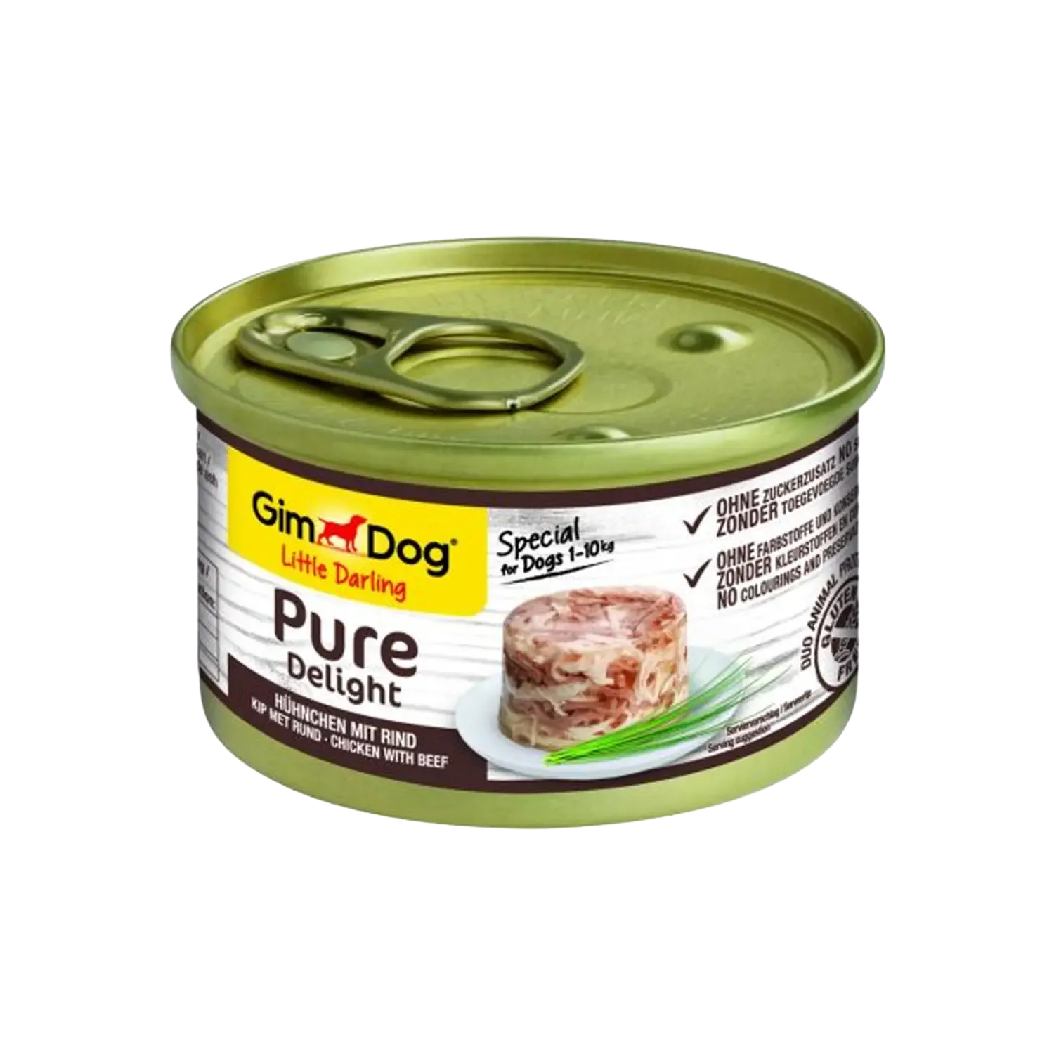 GimDog Pure Delight Kip en Rund 85 g