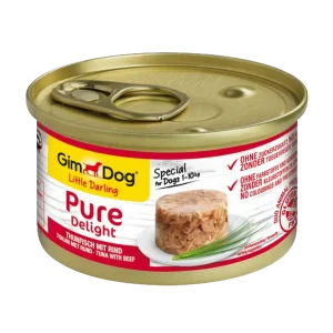 GimDog Pure Delight Tonijn en Rund 85 g