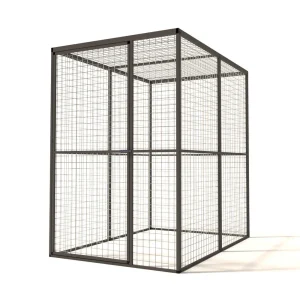 Glorenza Lilly - Kattenren - Antraciet - 178x176x363 cm