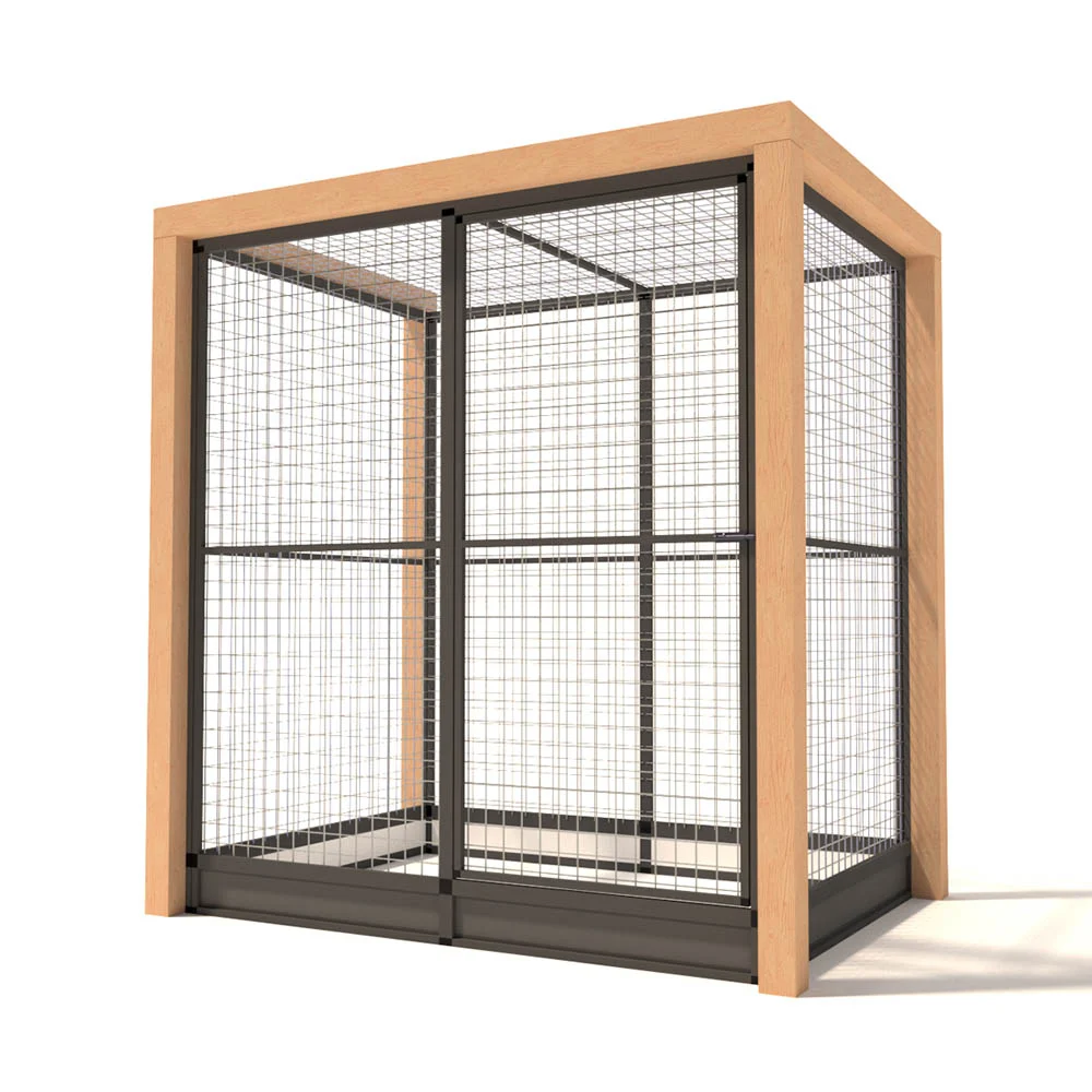 Glorenza Valentijn - Kattenren - Antraciet - 202x190x345 cm