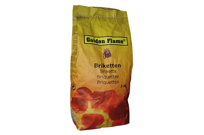 Golden Flame - Briketten - 5 Kilogram
