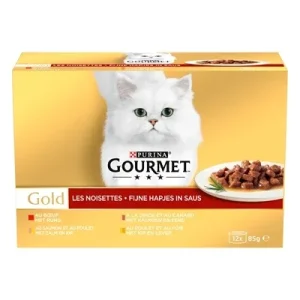 Gourmet 12 Pack Fijne Hapjes - 85 gr