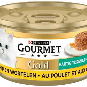 Gourmet Gold Hartig Torentje Kip Wortel 85 g.