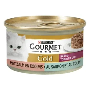 Gourmet Gold Hartig Torentje Zalm 24X85 Gr