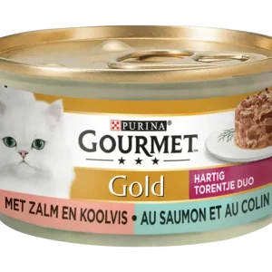 Gourmet Gold Hartig Torrente Duo Zalm Koolvis 85 g