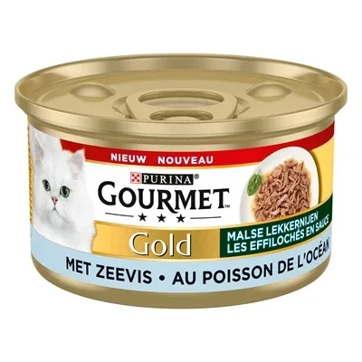 Gourmet Gold Malse Lekkernijen Zeevis 24X85 Gr - Image 2