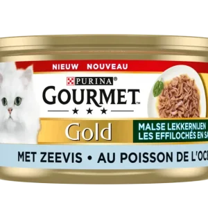 Gourmet Gold Malse Lekkernijen Zeevis 85 g.