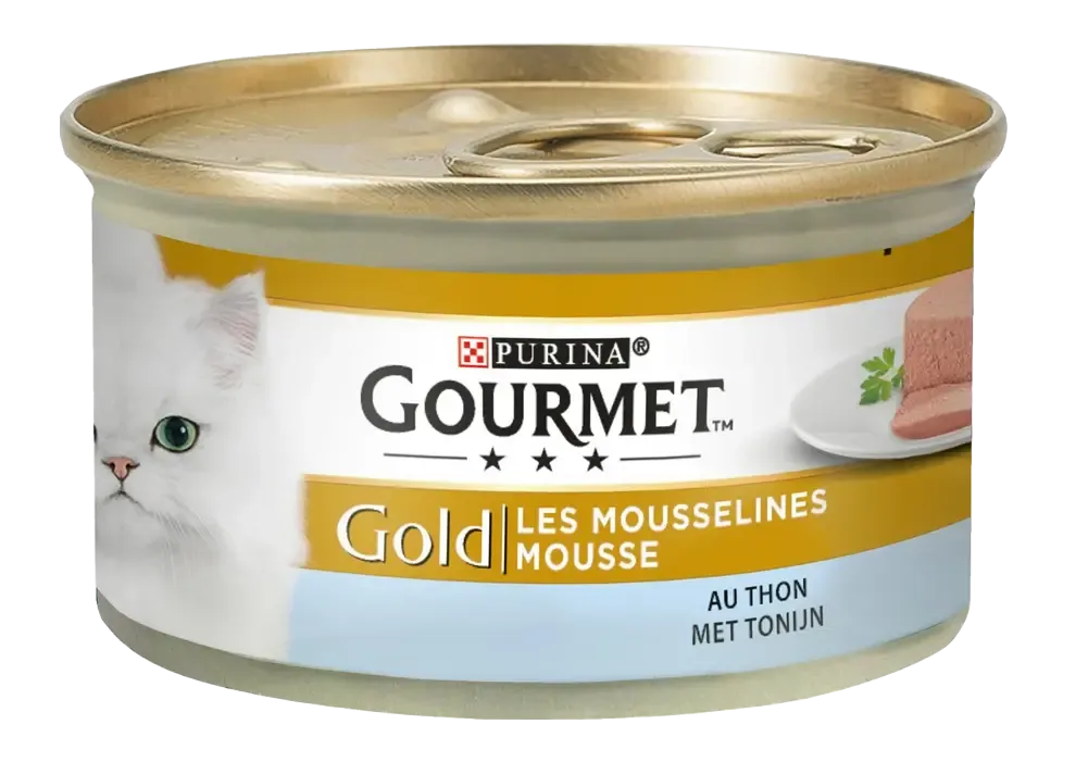 Gourmet Gold Mousse Tonijn 85 g.