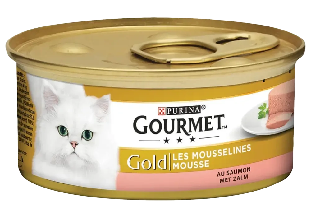 Gourmet Gold Mousse Zalm 85 g.