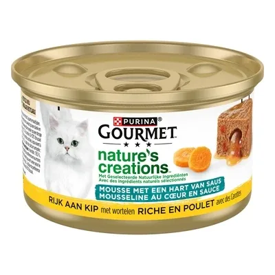 Gourmet Natures Creations Hart Van Saus Kip 24X85 Gr - Image 2