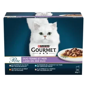 Gourmet Perle Duo Vlees Vis - 85 gr