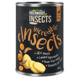 Greenwoods Insects Insecten met Aardappel en Wortel Hondenvoer
