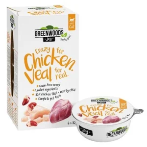 Greenwoods Joy Kipfilet met Kalf Kattenvoer