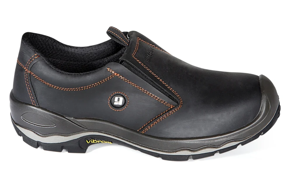 Grisport 72009 - S1P Werkschoenen - Instapmodel - Zwart - 45