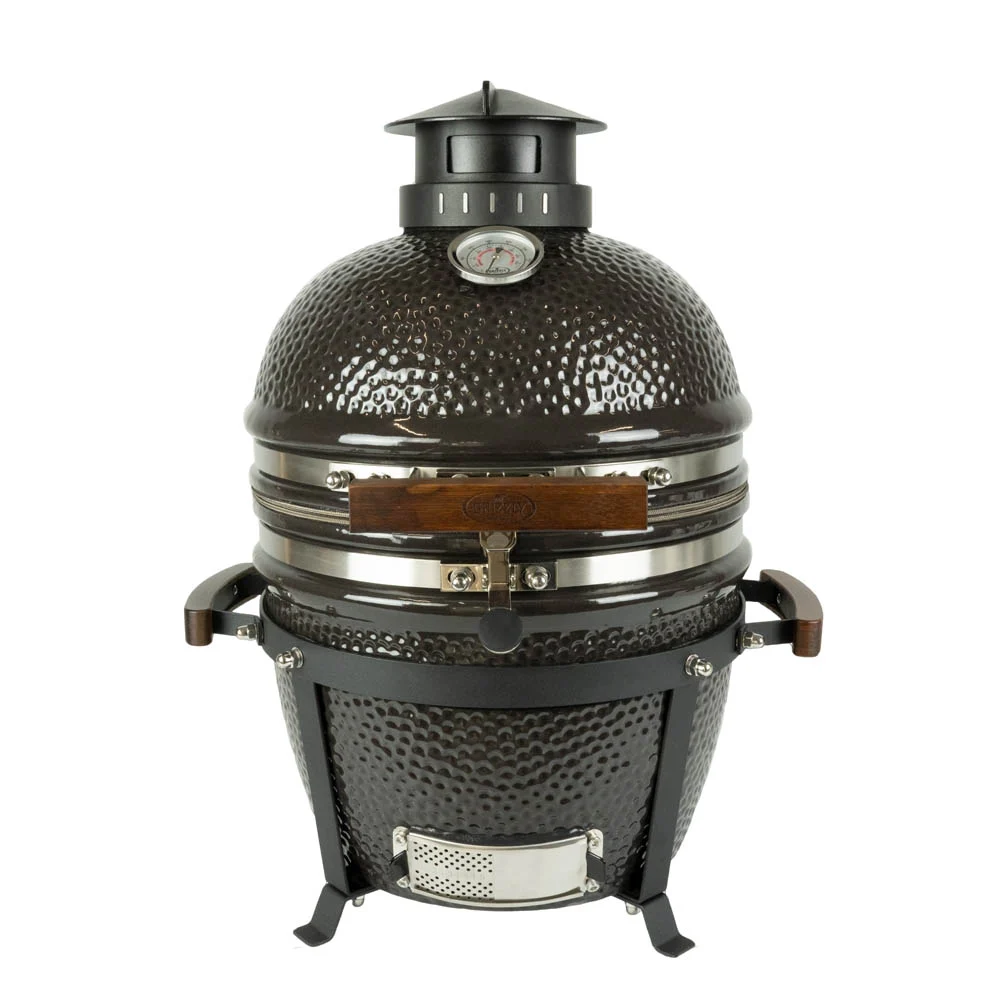 Grizzly Grills Kamado Elite Medium - Houtskoolbarbecue - Grijs - Medium - 39 cm