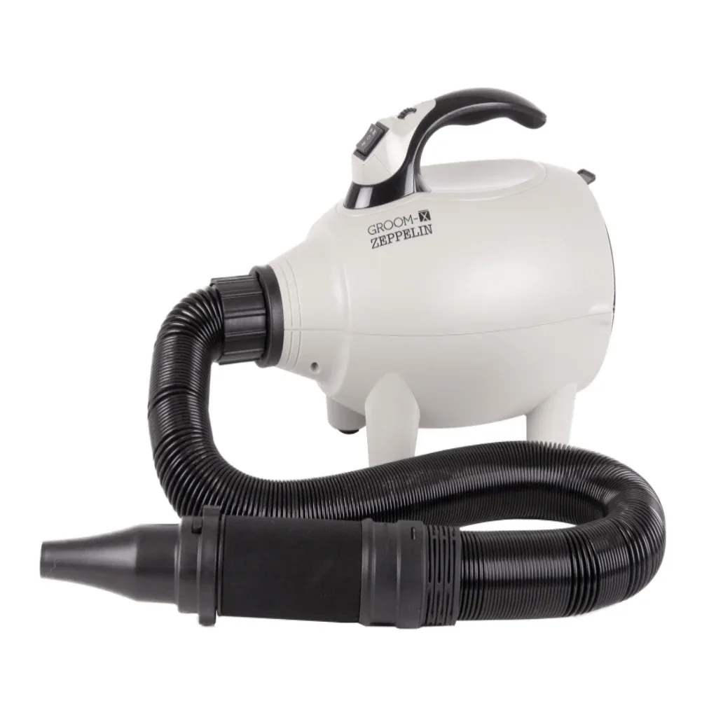 Groom-X Zeppelin - Krachtige 2600W hondendroger met XL-slang