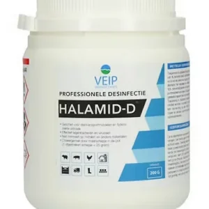 Halamid-d (desinfectiemiddel / Ontsmettingsmiddel)