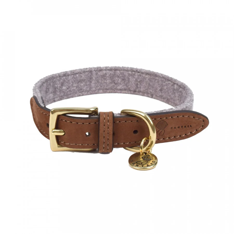 HALSBAND HOND BLEND LICHTGRIJS