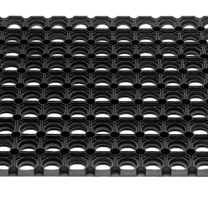 Hamat Domino - Buitenmat - Zwart - 2.2x60x40 cm