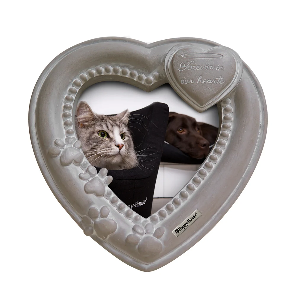 Happy-House - Fotolijst - Hond Kat - Herdenken - steen - Small
