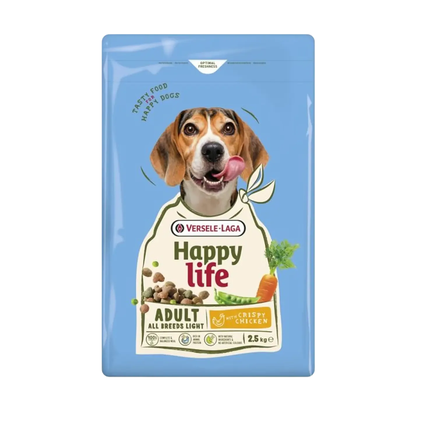 Happy Life Adult Light Hondenvoer Kip 2.5 kg