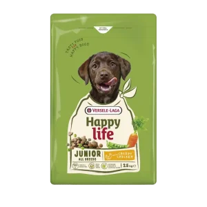 Happy Life Junior Hondenvoer Kip 2.5 kg