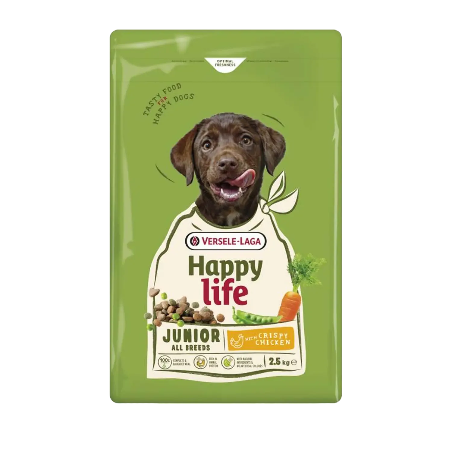 Happy Life Junior Hondenvoer Kip 2.5 kg