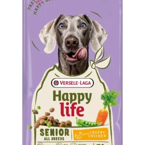 Happy Life Senior met kip hondenvoer
