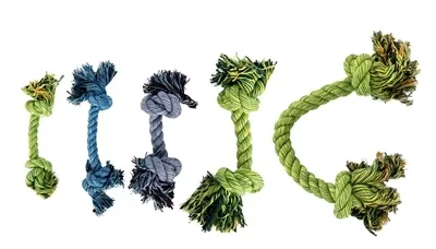 Happy Pet Flossin Fun 2 Knoop 44x9x9 cm - XL - Image 2