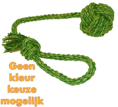 Happy Pet Nuts for Werpflostouw met Touwbal 48x7x7 cm