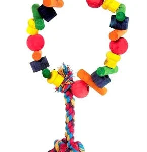Happy Pet Speelgoed Papegaai Cartwheel 28x15x8 cm - Assorti