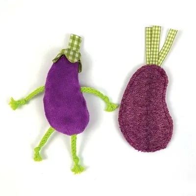 Happy Pet Tabby Patch Aubergines met Catnip - Image 2