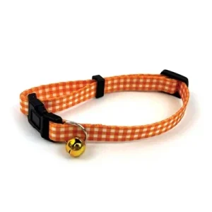 Happy Pet Tabby Patch Halsband Kat Ruit - Oranje