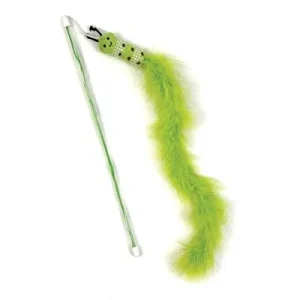 Happy Pet Tabby Patch Kattenhengel Rups - Groen