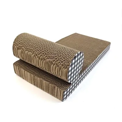 HAPPY PET TABBY PATCH KRABMAT CHAISE LOUNGE KARTON 46X22X14 CM - Image 2