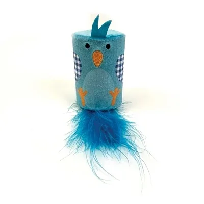Happy Pet Tabby Patch Vogel Ratel en Roller - Blauw